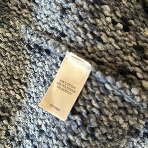 J. Jill Utopia Patch Pocket Cardigan Blue XL NEW - Picture 9 of 9